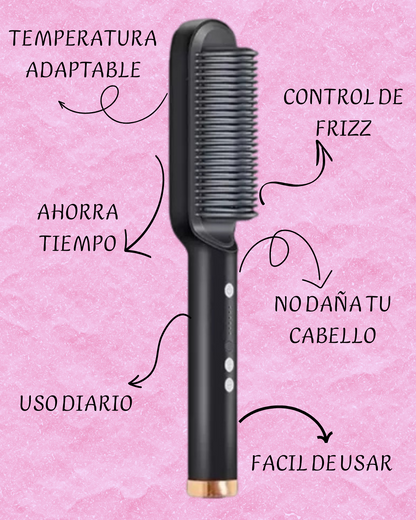 Cepillo alisador 2 en 1