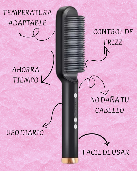 Cepillo alisador 2 en 1