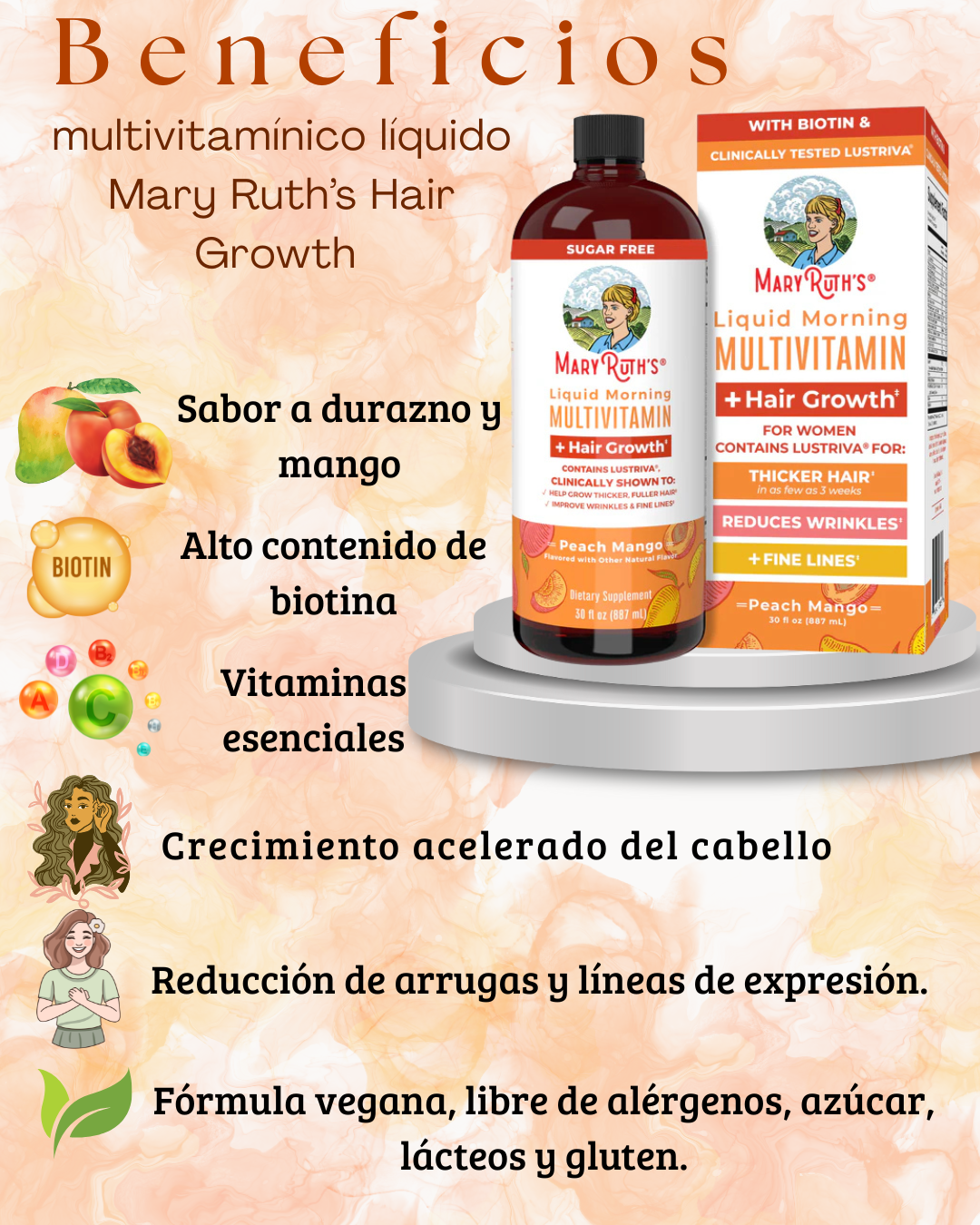 Combo X2 multivitamínicos Mary Ruth's